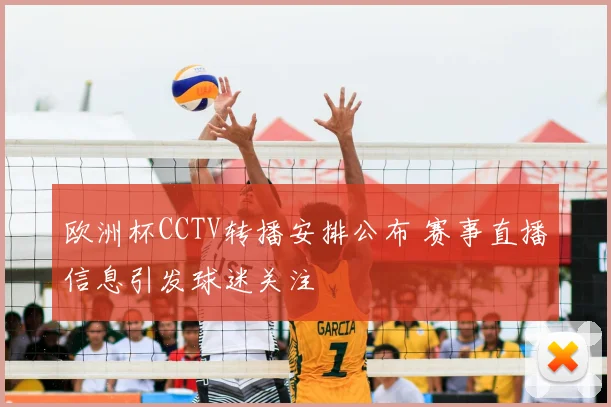 欧洲杯CCTV转播安排公布 赛事直播信息引发球迷关注