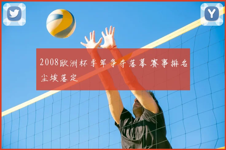 2008欧洲杯季军争夺落幕 赛事排名尘埃落定